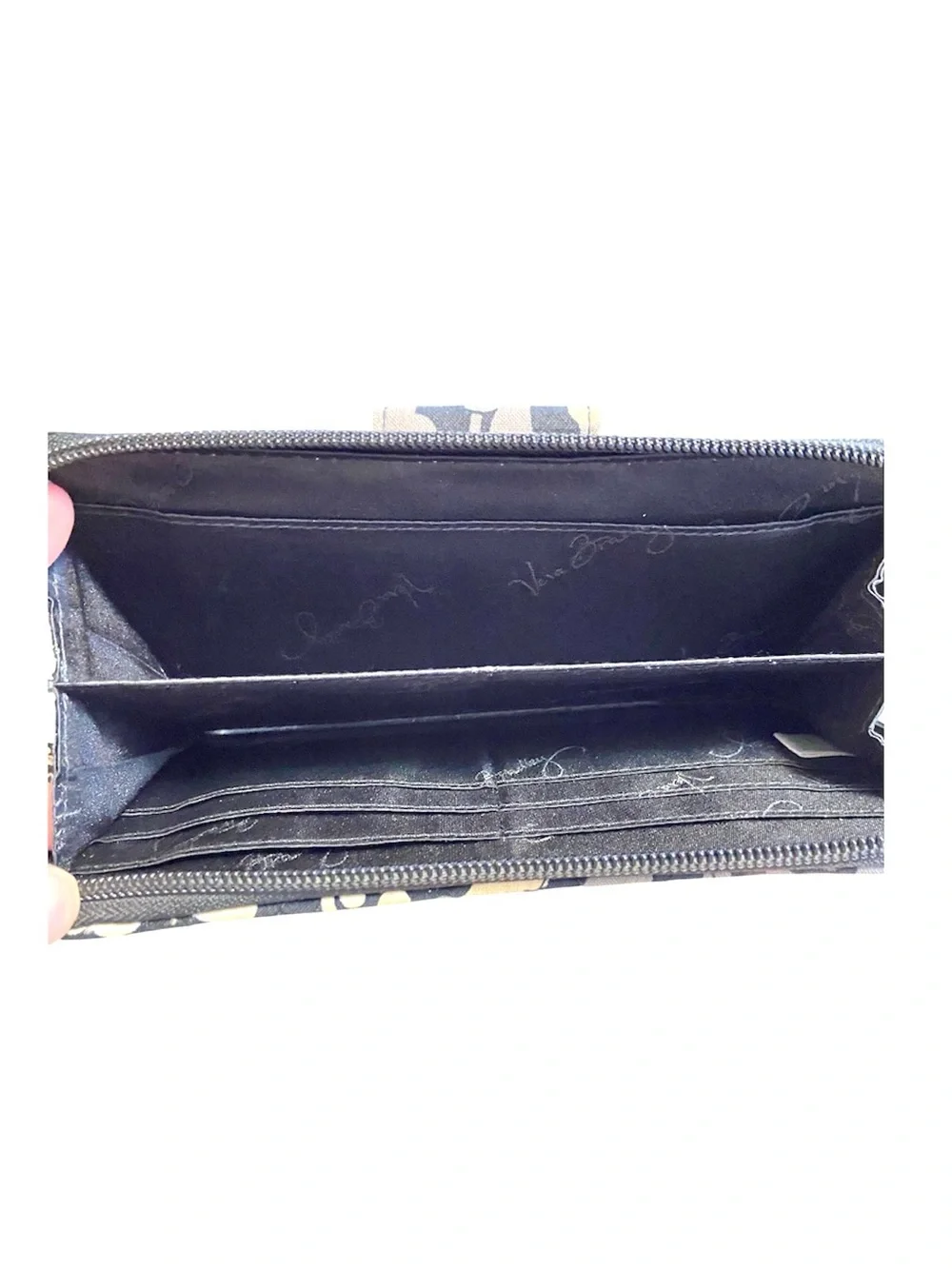 Vera Bradley Baroque Zip Around Wallet Clutch Retired - Picture 6 of 7